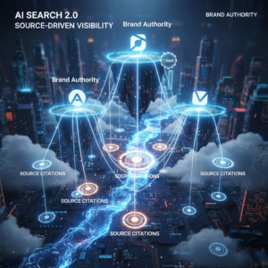 AI Search Source Driven Visibility