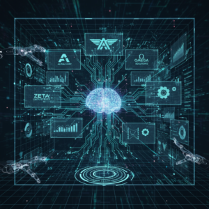 Marketing campaign analytics illustration