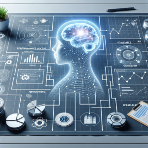 Marketing growth planning illustration