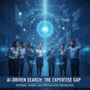 AI-driven search expertise gap