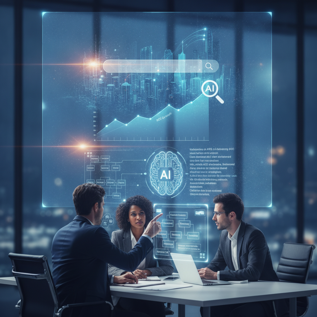 AI search strategy and digital marketing analytics